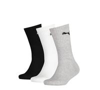 Puma Socken Junior Crew 3er-Pack Gr. 31-34 Grau/Weiß/Schwarz