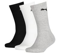 Puma Sport Socken 3 Paare EU 35-38 Grey / White / Black (Herstellerartikelnummer: 100000965-003-035)