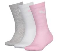 PUMA Sportsocken Kinder (3er-Pack), Accessoires, Rosa, 27-30 Pink