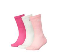 PUMA Kinder Socken, Vorteilspack - Sport Junior, Frottee-Sohle, Rippbündchen, Logo Rosa 31-34 9er Pack (3x3P)