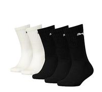 PUMA Unisex Kinder Crew Socken, Schwarz / Weiß, 35-38 EU