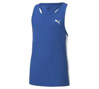 PUMA Unisex Kinder Cross The Line Singlet 20 Y Unterhemd, Team Power Blue-puma White, 152 EU