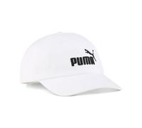 Puma Kappe ESS NO.1 Logo BB Cap Jr - Unisex-Kinder - Weiß - Größe M