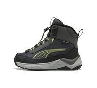 PUMA Unisex-Kinder Evolve 2.0 Stiefel, Shadow Gray-sunny Lime-Puma, Schwarz, 11.5 Little Kid