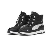 Puma Kinderstiefel Evolve Boot Puretex Jr 392647-02 Schwarz/Ash Gray/Weiß Gr. 37,5