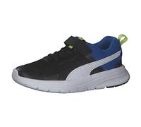 PUMA Unisex-Kinder Evolve Run Mesh Ac+ PsSneaker, Schwarz Weiß Victoria Blau, 11.5 UK Child