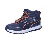 Puma Unisex Kinder Evolve Trail Jr Sneaker, Club Navy Maple Syrup, 38 EU