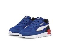 Sneaker PUMA "Graviton Sneakers Kinder", Kinder, Gr. 24, blau (clyde royal weiß schwarz blau), Obermaterial: Textil, Synthetik; Futter: Textil; Innensohle: Textil; Laufsohle: Synthetik, Schuhe (203475