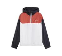 PUMA Mesh Lined Windbreaker Kinder 02 - PUMA white 140
