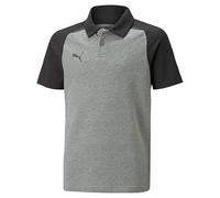 Puma Teamcup Casuals Polo Junior Poloshirt grau 152