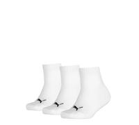 Puma Quarter Socken 3 Paare EU 27-30 White (Herstellerartikelnummer: 194011001300027)