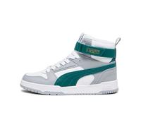 PUMA RBD Game Mid-Top Sneaker Kinder 07 - PUMA white/malachite/cool mid gray/gold 38.5