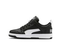 Puma Unisex-Kinder Rebound Layup Lo Sl Jr Sneaker, Schwarz Black White-High Rise 02