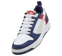 Puma Unisex Kinder Rebound V6 Lo JrSneaker, Blaue Schmucksteine, Federgrau, Puma Weiß, 5 UK