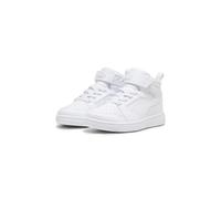 Puma Unisex-Kinder Sneaker Rebound V6 Mid AC+ PS Weiß/Hellgrau Größe 28