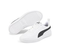 PUMA Unisex Rickie Jr Sneaker, Weiß Schwarz, 40 EU