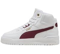 PUMA Sneaker Shuffle Downtown Mid Jr – Weiß / Team-Regal Rot / Gold – Gr. 36