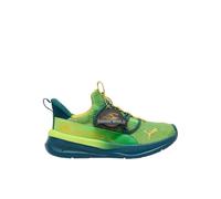 Puma Unisex-Kinder Softride One4all Jurassic World Schlupfschuhe Sneaker, Yellow Alert-Ocean Tropic-pelé Yellow, 4 Big Kid