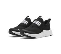 PUMA Unisex-Kinder Softride Wired 2 Sliptech Jr Sneaker, Puma Schwarz Puma Weiß, 6 UK