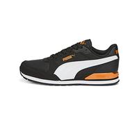 PUMA Unisex Kinder St Runner V3 Nl Jr Turnschuhe, Puma Black Puma White Rickie Orange, 37.5 EU