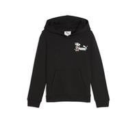 PUMA Unisex Kinder Super Hoodie Ps Sweatshirt, Puma Schwarz, 104 EU
