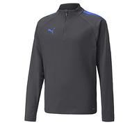 PUMA unisex-kinder Sweater, Asphalt-Bluemazing, 128