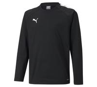 PUMA Unisex Kinder Sweater, Puma Black-Puma White, 128