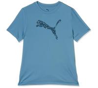 Puma Unisex-Kinder-T-Shirt mit Tad Ess Puma Logo, G-Coole-Blu
