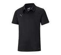 PUMA Unisex Kinder Teamliga Sideline Polo Jr Shirt, Puma Black-puma White, 140 EU