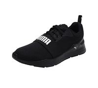 PUMA Unisex Kinder Wired Run Jr Sneaker, Puma Black Puma White, 37.5 EU