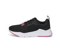 PUMA Unisex Kinder Wired Run Jr Turnschuhe, Puma Black Sunset Pink, 38.5 EU