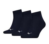 PUMA Unisex kvarts-sokker Quarter Socken, Navy, 47-49 EU