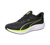 Laufschuh PUMA "SKYROCKET LITE 2", Damen, Gr. 45, schwarz (puma schwarz, sunny lime, flat schwarz gray), Textil, Schuhe Laufschuh, für sportliche Aktivitäten, mit SOFTFOAM+ Innensohle (43493320-45) pu