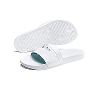 PUMA Unisex Leadcat Chanclas, Weiß White Mercedes Team Silver, 35.5 EU