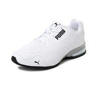 PUMA Unisex Leader VT Tech Laufschuh, White Black, 47 EU