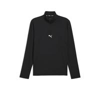 PUMA Unisex M CLOUDSPUN 1/4 Zip Crew-Sweatshirts, PUMA Black, XXL