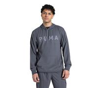 PUMA Unisex M CLOUDSPUN Branded Hoodie Kapuzenpullis, Galactic Gray,