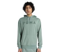 PUMA Cloudspun Branded Hoodie Herren 30 - green moon L