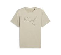 PUMA M Tad Essential Heather Cat Tee (Cf Large Cat) Herren | DESERT DUST HEATHER | 3XL
