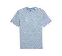 Puma T-Shirt M TAD Essential Heather CAT Tee (CF Large Cat) Cool Blue Heather 3XL