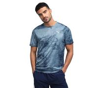 Puma TAD Essentials AOP Herren T-Shirt, blau M