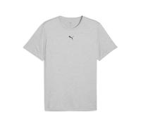 Puma Herren T-Shirt M TAD ESSENTIALS HEATHER CAT Tee (CF small cat) 525920-04 M Light Gray Heather