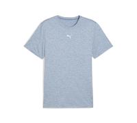 PUMA Herren Shirt M TAD ESSENTIALS HEATHER CAT Tee (CF small cat) (525920) M Cool Blue Heather