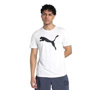 PUMA Unisex M TAD Essentials Solid Cat Tee (CF Big cat) T-Shirts, PUMA White,