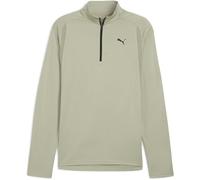 PUMA Unisex M Tad Tech Fabric Mix 1/4 Zip Tees, Lux Army, 3XL EU