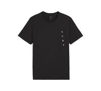 PUMA Unisex M TAD TECH Triblend Tee T-Shirts, PUMA Black, L