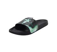 PUMA Unisex Mapf1 Graphic Leadcat FTR Schiebe-Sandalen, Schwarz, 44.5 EU