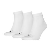 PUMA Herren Socken UNISEX QUARTER PLAIN 3P WHITE 39-42 (8720245637701)