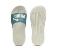 PUMA Unisex Popcat 20 Slide Sandal, Emerald ICE-Alpine Snow, 44 EU, Emerald Ice Alpine Snow, 44.5 EU