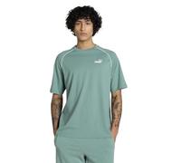 Puma Unisex Puma Sport Tee T-Shirts, Green Moon,